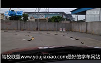 上海金球驾校观看车头法训练曲线行驶视频